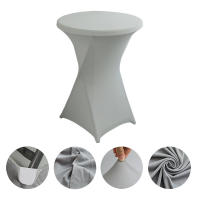 4FT6FT8FT Cola elástica Reunión Banquete de boda Mantel rectangular para mesa Mantel blanco - details 25
