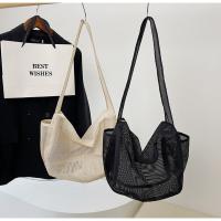 Bolso de mano hueco de malla para ocio, bolso de hombro impermeable para playa y Fitness, bolsa de almacenamiento de gran capacidad para natación, uso diario - details 8