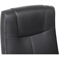 de Oficina, PU Resistente, Ajustable en Altura, Diseño Ergonómico, Negro - details 3