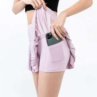 Pantalones cortos deportivos de verano a la moda, falda de tenis transpirable plisada antideslumbrante para correr al aire libre - details 19