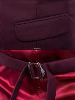 2019 nuevos hombres Slim Fit otoño chaleco de un solo pecho estilo coreano ropa Casual bolsillo falso para una silueta más delgada - details 7