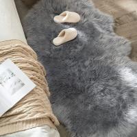 Alfombra de Lana Suave para Dormitorio Sala de Estar Alfombra para Coche Sofá Silla Cojín Lavable Alfombra de Piso para Dormitorio - details 3