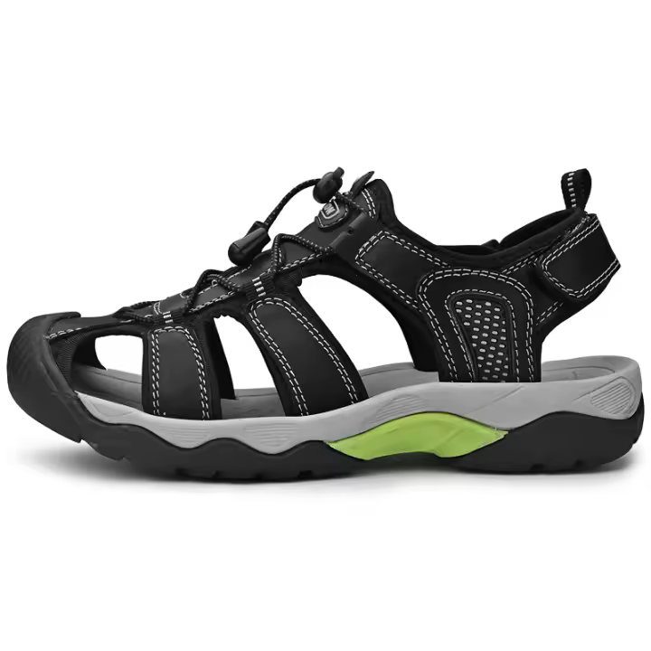 Sandalias deportivas para hombre, zapatos de playa de pescador, impermeables, ligeras y cerradas, para senderismo al aire libre - 1