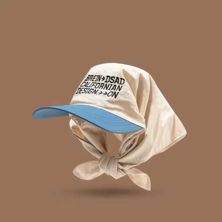 Gorra de Béisbol de Moda Veraniega Gorra de Sol Ajustable de Algodón Transpirable para Hombres y Mujeres Gorra de Punto de Estilo Coreano - 1