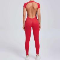 Monos Deportivos Fiess Conjunto de Gimnasio para Mujeres Ropa de Yoga de Manga Corta - details 17