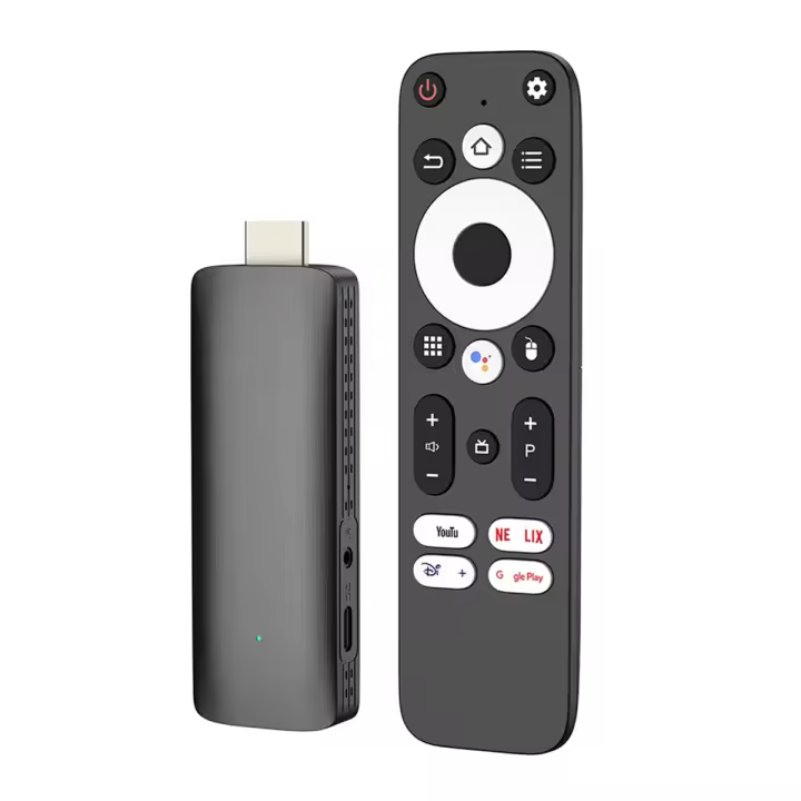 Mini TV Stick con Android 12, Allwinner H618, Quad Cortex-A53 Core, compatible con vídeo 4K, Wifi6, BT5.0, decodificador de red - 1