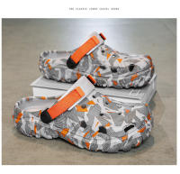 Nuevas Sandalias de Camuflaje para Hombre Zapatillas Planas de Jardín Zapatos de Exteriores - details 9