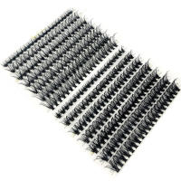 Pestañas Postizas Segregadas Tejidas DIY 40D 60D 80D Y 100D Gruesas Y Rápidas Extensión De Pestañas Material De Algodón Plástico - details 7