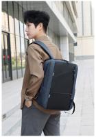 Mochila para Laptop de 15.6 pulgadas para Hombre Impermeable con Puerto de Carga USB Mochila de Negocios de Verano Resistente al Desgaste con Dacron Forro de Nylon - details 30