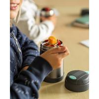 Milu Termo para Comida 300ml, 440ml, 450ml, 650ml, 800ml Taza Aislada, Botella de Acero Inoxidable Aislada para Alimentos, Beber y sopa de niños y adultos Termo a prueba de fugas (650ml/Gris) - details 8