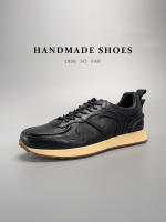 Zapatos hechos a mano de cuero vacuno de moda, transpirables y versátiles para hombre. - details 26