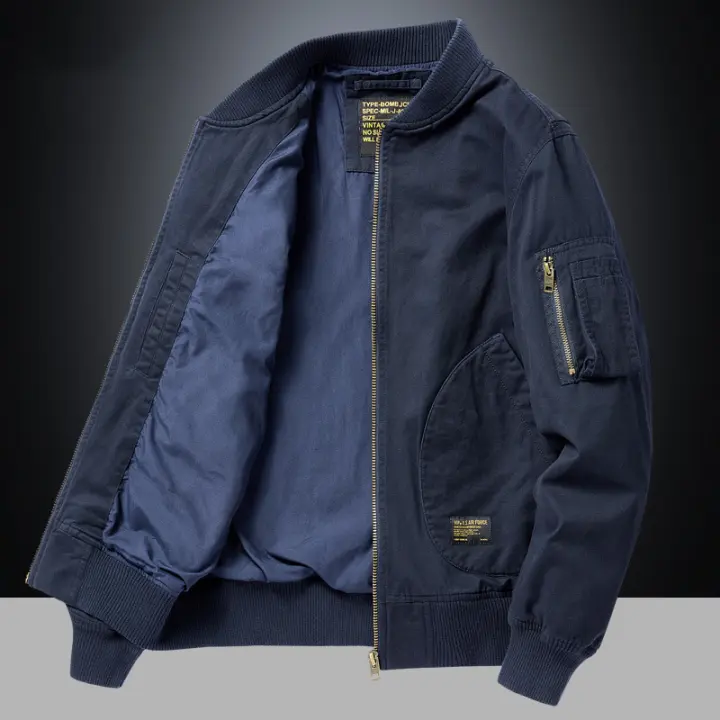 Chaqueta casual de moda para hombre, abrigo de otoño. - 1