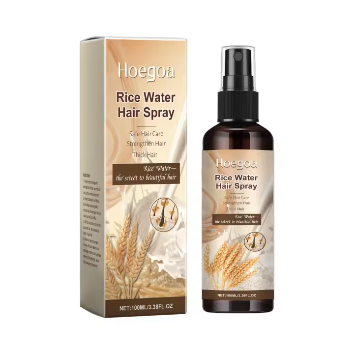 El champú con arroz fermentado es suave, fragante, esponjoso, brillante, nutritivo y viene en spray para el cuidado del cabello. - 1