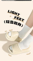 Zapatillas antideslizantes de suela gruesa de las mujeres de verano transpirable de moda resistente al desgaste interior hogar eva fresco zapatillas de las mujeres desgaste exterior, zapatos - details 3