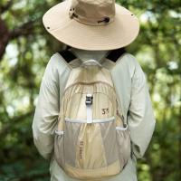 Mochila plegable con correas ajustables, bolso de montañismo de gran capacidad, mochila de senderismo, bolso pequeño compacto, mochila ultraligera - details 0
