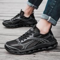 Zapatillas de senderismo para hombre, zapatos para correr, acampar, deportes al aire libre, zapatos transpirables para vadear - details 12