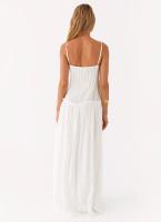 "Vestido Largo de Tirantes con Volantes 2025 - Pliegues Elegantes, Estilo Europeo, Moda Boho Chic, Vestido Femenino para Verano, Playa o Eventos |   Envío Rápido Miravia" - details 7