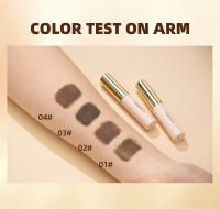 QIBEST 4 colores crema potenciadora de cejas tinte líquido Natural pigmentos de tatuaje de cejas tinte duradero maquillaje de cejas Gel de cejas - details 10