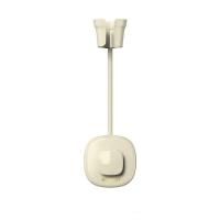 Soporte para secador de pelo sin perforación, soporte para secador de pelo montado en la pared ajustable a mano, resistente al agua, ahorra espacio, soporte para ducha perezoso - details 4