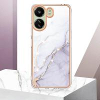 Funda IMD Serie-2 para Xiaomi Redmi 13C 4G/ Poco C65 4G TPU con marco de plástico mármol - details 3
