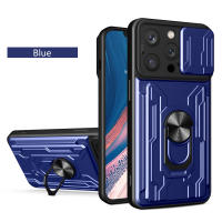 Funda con anillo de armadura para iPhone, soporte magnético, ranura para tarjeta, protección de cámara, 14, 13, 12 Pro, 11, XS, MAX, XR, X, SE, 2020, 2022, 8, 7 Plus - details 10