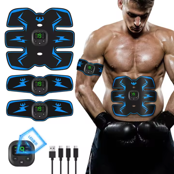 Entrenador Muscular Electroestimulador Abdominal EMS Estimulador Abdominal Uso Doméstico - 1