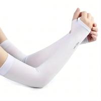 Mangas de Protección Solar de Seda de Hielo Unisex Cubierta de Codo para Ciclismo, Correr, Pescar, Conducir Manga Anti-UV Refrescante para Deportes y Exteriores - details 9