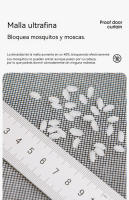Mosquito Magnetica Puerta Corredera, Cortina de Sala de Estar, Puerta del Balcón, Corredera de Patio - details 4