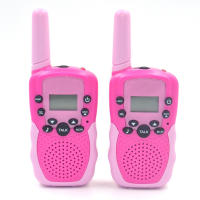 Walkie Talkie para niños, alcance de 3 km, mini transceptor para uso en exteriores, batería de larga duración, walkie talkie de juguete de camuflaje, localizador inalámbrico para niños T388, regalos - details 7