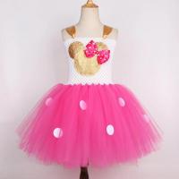 Vestido Tutú Minnie Cosplay Niñas, Fiesta de Cumpleaños, Vestido de Princesa, Cosplay, Navidad, Halloween, Disfraz de Ratón para Niños, Tela - details 4