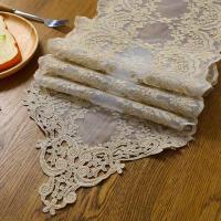 1 Camino De Mesa De Encaje De Ganchillo Con Borla, Tela Hueca Floral Para TV, Mesita De Noche, Aparador, Zapatero - details 8