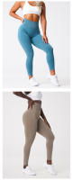 Leggings sin costuras Scrunch para mujer, mallas suaves de entrenamiento, trajes de Fitness, pantalones de Yoga, ropa de gimnasio, nuevo - details 4