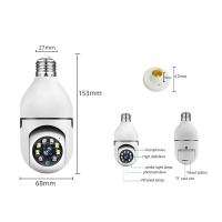 Cámara de vigilancia con bombilla Wifi, visión nocturna a todo Color, seguimiento humano automático, Zoom, Monitor de seguridad interior - details 13