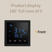 Controlador de temperatura de calefacción de suelo, termostato inteligente con pantalla táctil LED, cableado, Control de calefacción eléctrica, 85-265V, MH1828A, 16A - details 6