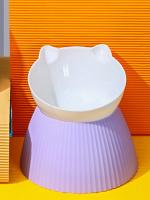 Cuencos Elevados para Gatos Soporte Inclinado 15 Diseño para Gatos y Perros Pequeños - details 1