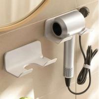 Organizador para secador de pelo, soporte para alisador de pared con aire acondicionado, estante, soporte para cepillo de pelo, accesorios de baño - details 3
