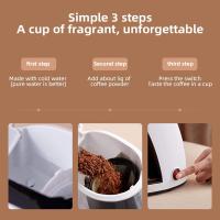 Máquina de café personal portátil 2 en 1 de 300 ml Taza de viaje y máquina de café para cocina Accesorios de café tradicionales - details 5