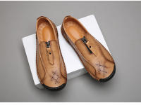 2025 nuevos zapatos de cuero para hombre, talla 48, zapatos de exterior para hombre, zapatos casuales de moda para hombre. - details 14