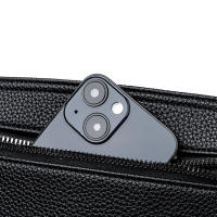 Bolso de cuero PU para mujer, bandolera suave de diseñador, de gran capacidad, de lujo, a la moda - details 21