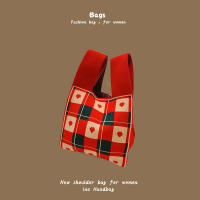 Nuevo Bolso de Moda para Mujer Bolso de Mano Casual de Lana Tejida Multicolor con Estilos Variados - details 23