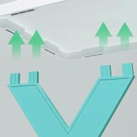 Estantes para zapatos, almacenamiento, estantes para zapatos desmontables, ahorra estante para el hogar familiar, zapatos simples multicapa - details 6