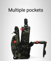 Mochila Táctica de Láser para Pesca con Bolsillo Molle para Viajes al Aire Libre Camping Senderismo Ciclismo Bolso de Mano para Señuelos y Rodillo de Pecho - details 10