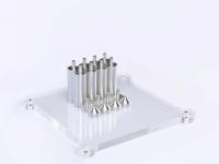 TOPPING-estante acrílico para D10S D10B L50 L30II E50 E30, decodificador D50S, amplificador HIFI, estante transparente, estante de dos capas - details 2