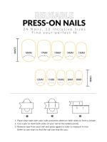 Uñas artificiales redondas y brillantes para mujer, decoración de uñas de manicura, Ojo de gato, 10 piezas - details 5