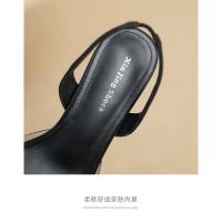 Elegantes sandalias de tacón alto con punta de diamante - details 5