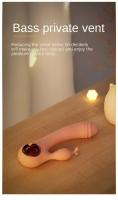 Magia de Hueso Leten Laile Vagina de Doble Choque Cálida Lengua Masajeador de Autoestimulación para Adultos Juguetes Sensuales - details 9