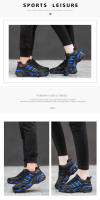 Zapatos Deportivos informales para hombre, zapatillas de baloncesto antideslizantes con cojín de aire, impermeables, cómodas, de tenis - details 12