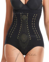 Flarixa bragas sin costuras para mujer, bragas de Control de barriga de cintura alta, ropa interior adelgazante posparto, levantador de glúteos, moldeador de cuerpo - details 8