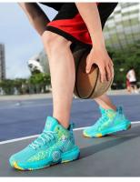 2024 Hombres ocasionales de suela gruesa de moda, zapatos deportivos de baloncesto para uso al aire libre - details 2