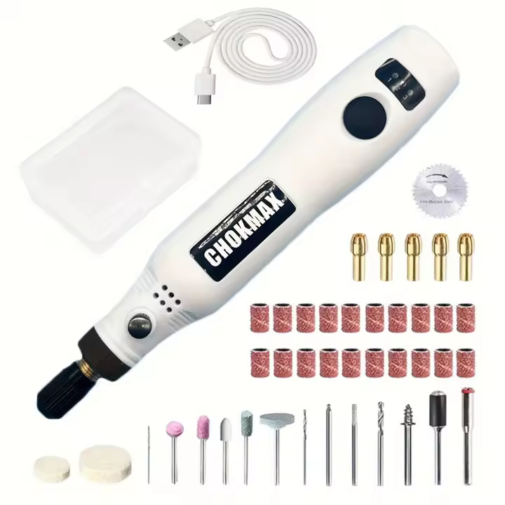 Herramienta Rotativa Inalámbrica, Kit De Mini Multiherramienta Rotativa MRT22DC De 3,7V Li-ion Con Velocidad Variable, Kit De Accesorios De 40 Piezas, Amoladora Rotativa Eléctrica Para Bricolaje, Pulido, Limpieza Y Grabado. - 1